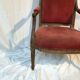 Fauteuil plat époque Louis XVI