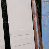 Pair of cupboard doors and old woodwork frame