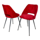 Red moumoute chair