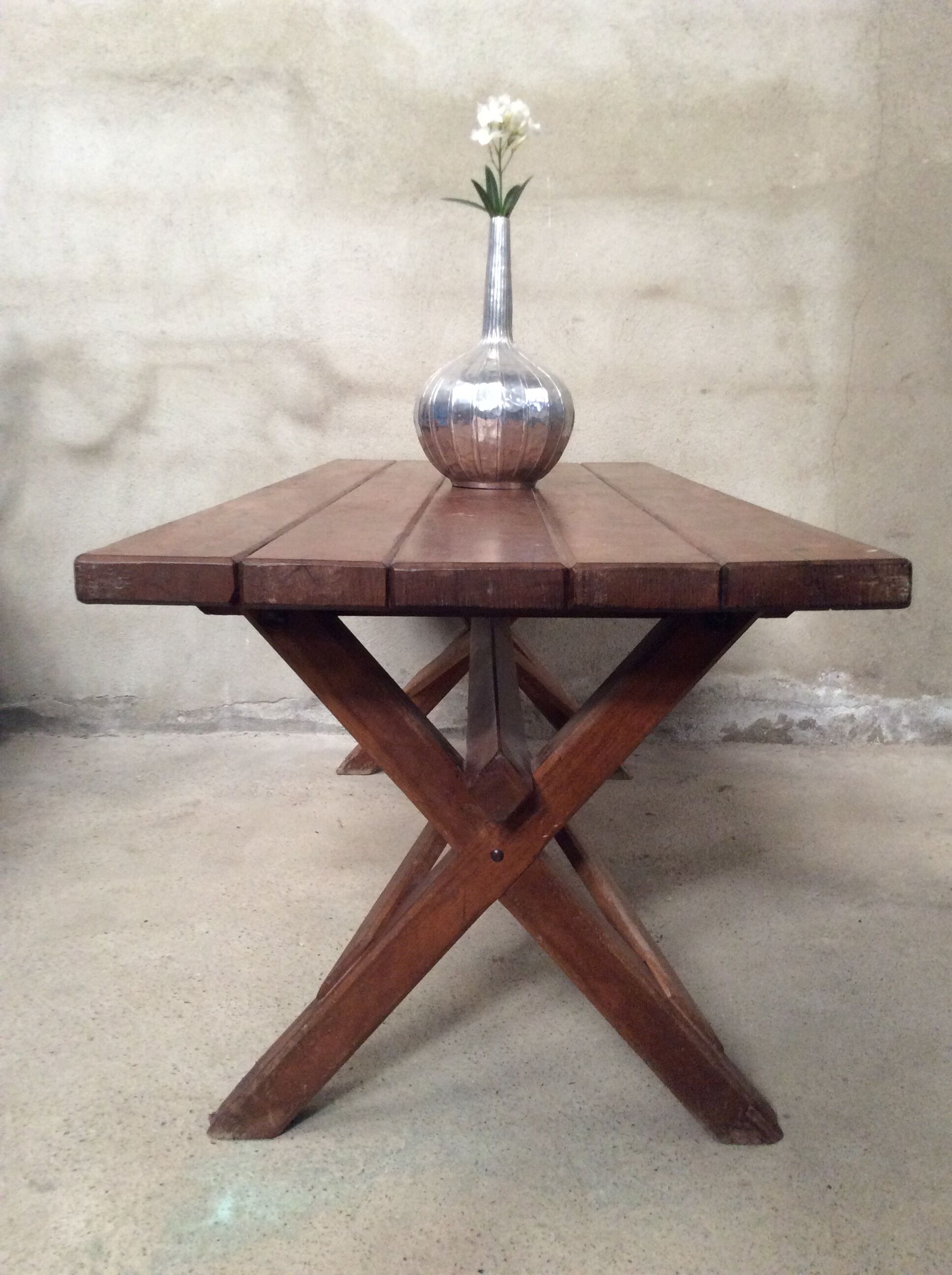 Brutalist dining table 1950