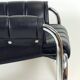 Lounge Chair By Viliam Chlebo In Chrome And Leatherette, Kodreta 1980s