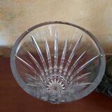 Vase cristal taillé