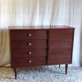 Scandinavian style wooden sideboard - 1960s