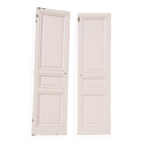 Paire de portes de placard h200x60cm chacune ancienne