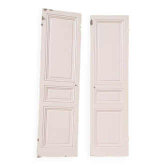 Pair of old cupboard doors h200x60cm each