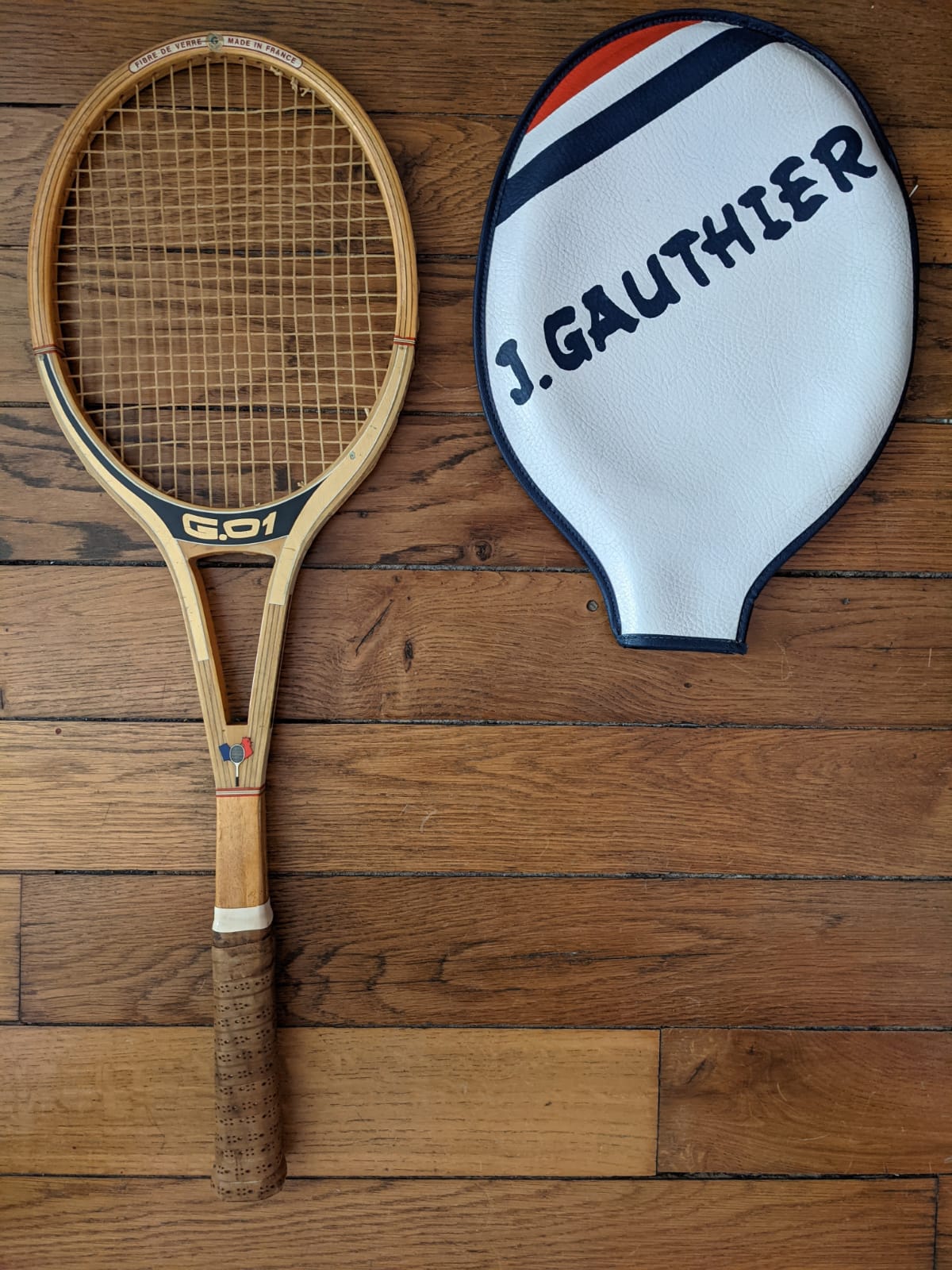 J. Gauthier tennis racket
