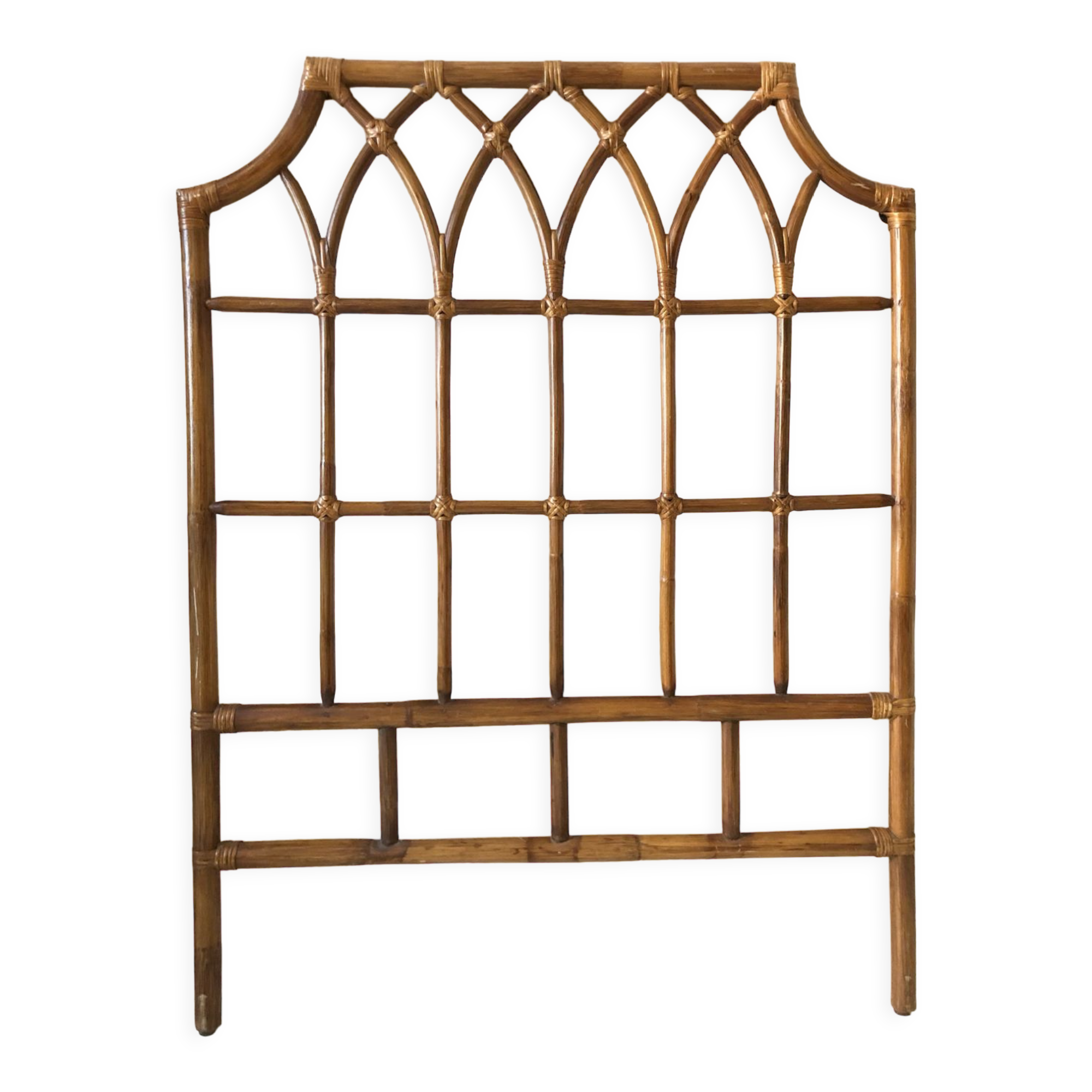 Rattan headboard 90 cm