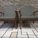 Paire de fauteuils scandinave en teck 1960