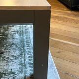 Wood coffee table