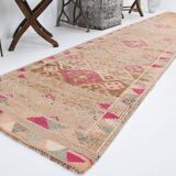Tapis de course turc vintage 3x12, 80x377Cm