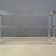 Table console en chrome et lucite, années 1970