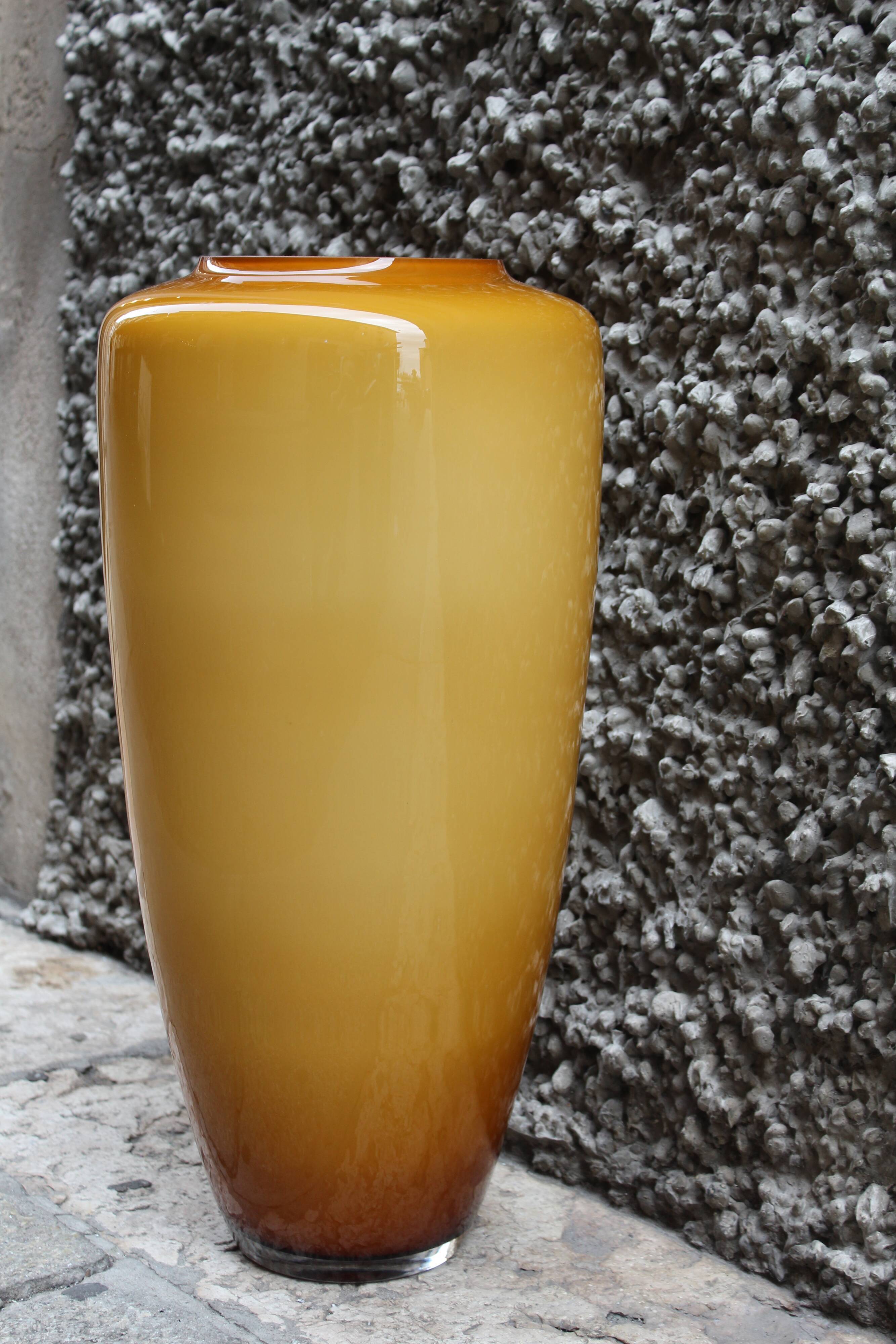 Italian Murano Glass Vase, 1970s