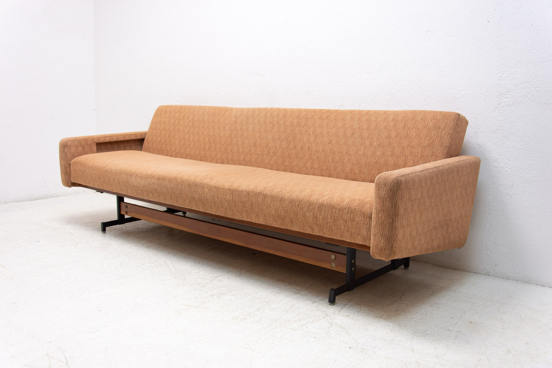 Mid century folding sofabed, 1970´s, Czechoslovakia