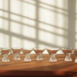 Verres à cocktail vintage, ensemble de 8