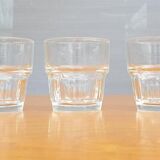 Set 5 glasses stackable Duralex