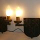 Pair of heraldic coat of lamp for the 60's century