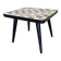 Mid-century wood and ceramic mosaic side table, 1950s