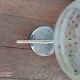 Old Art Deco wall lamps chrome and granite glass