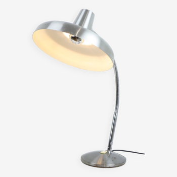 Large Silver-colored Adjustable Hala Lamp Table Lamp from the 1970s