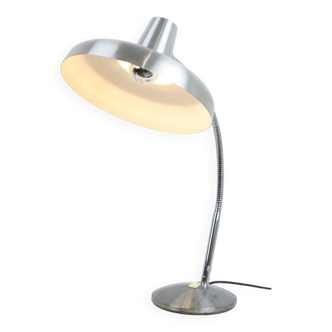 Large Silver-colored Adjustable Hala Lamp Table Lamp from the 1970s