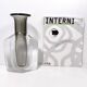 Transparent and Grey Sommerso Murano Glass Vase by Hora P