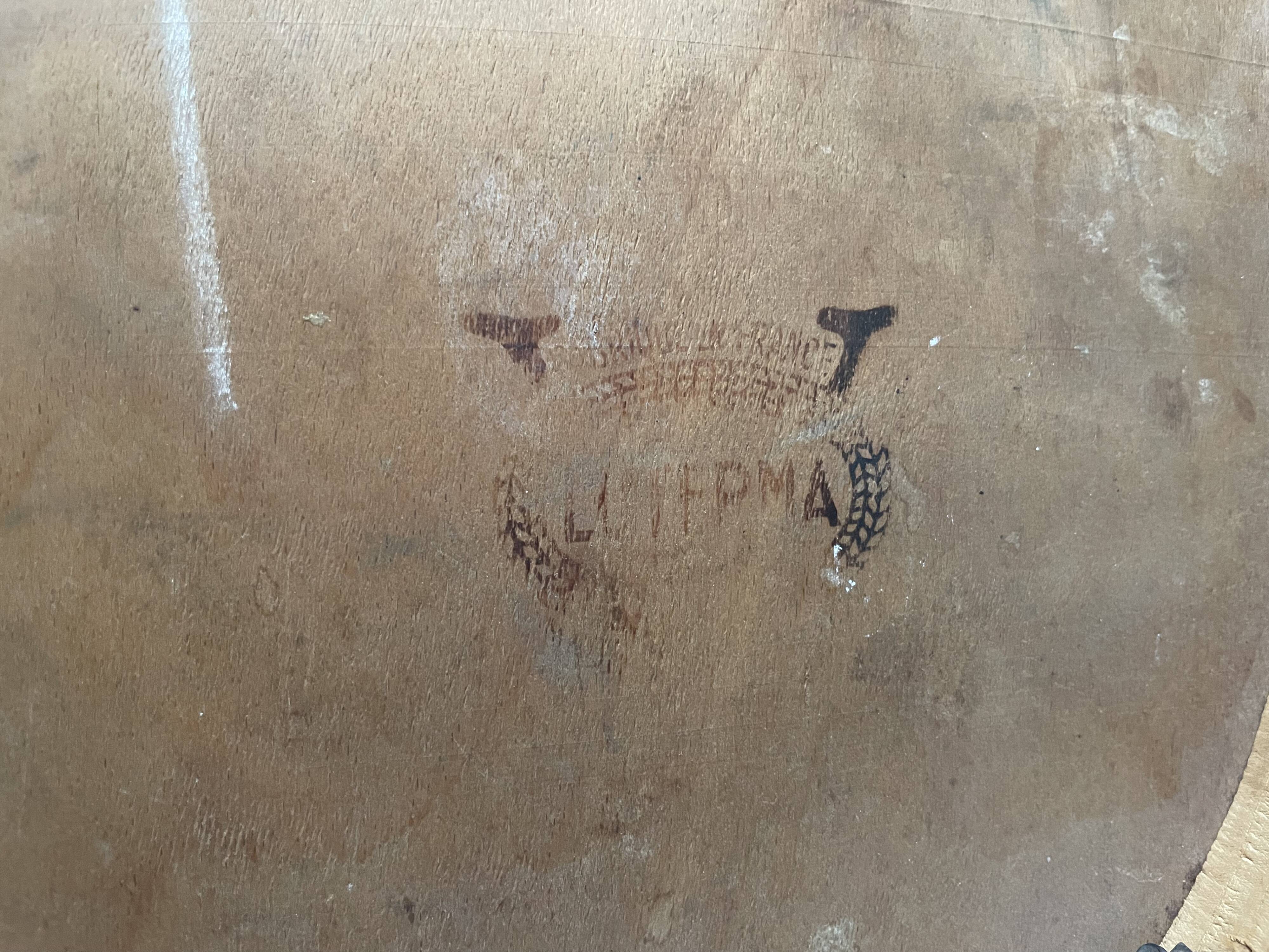 Pair of Luterma bistro chairs from the 1950s