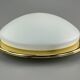 60s 70s Hustadt Leuchten Plafoniere ceiling lamp glass space age design