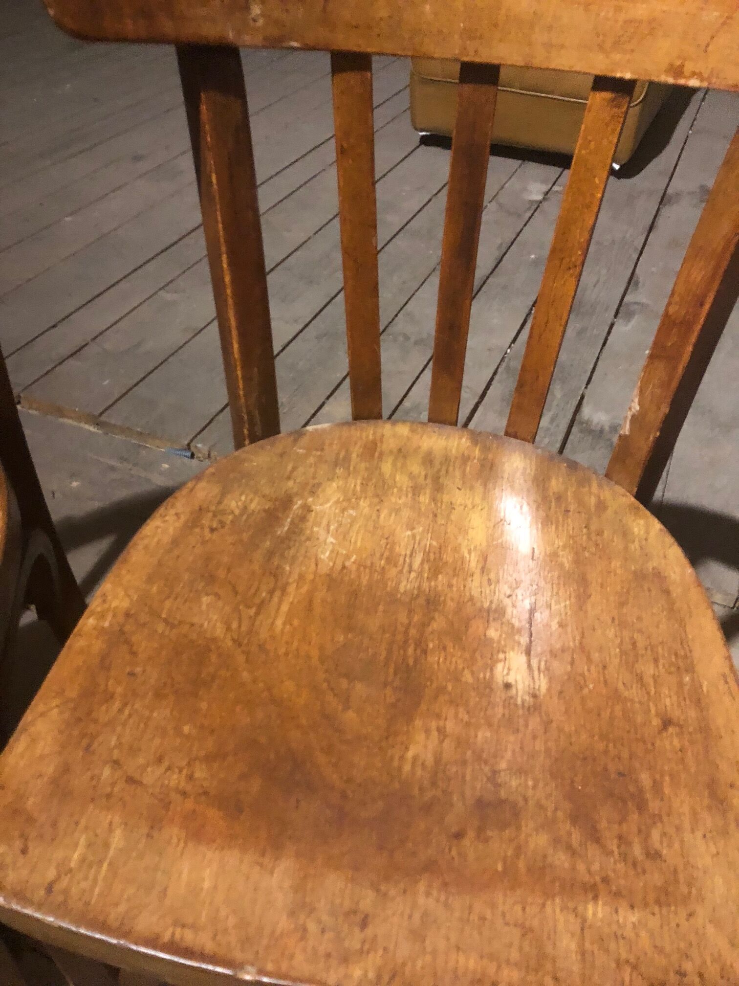 Set of 6 bistro chairs