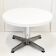 Table basse vintage 1960 formica aluminium acier chrome dlg eames 60s 1960s