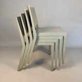 Set of 4 Lizz chairs by Piero Lissoni for Kartell