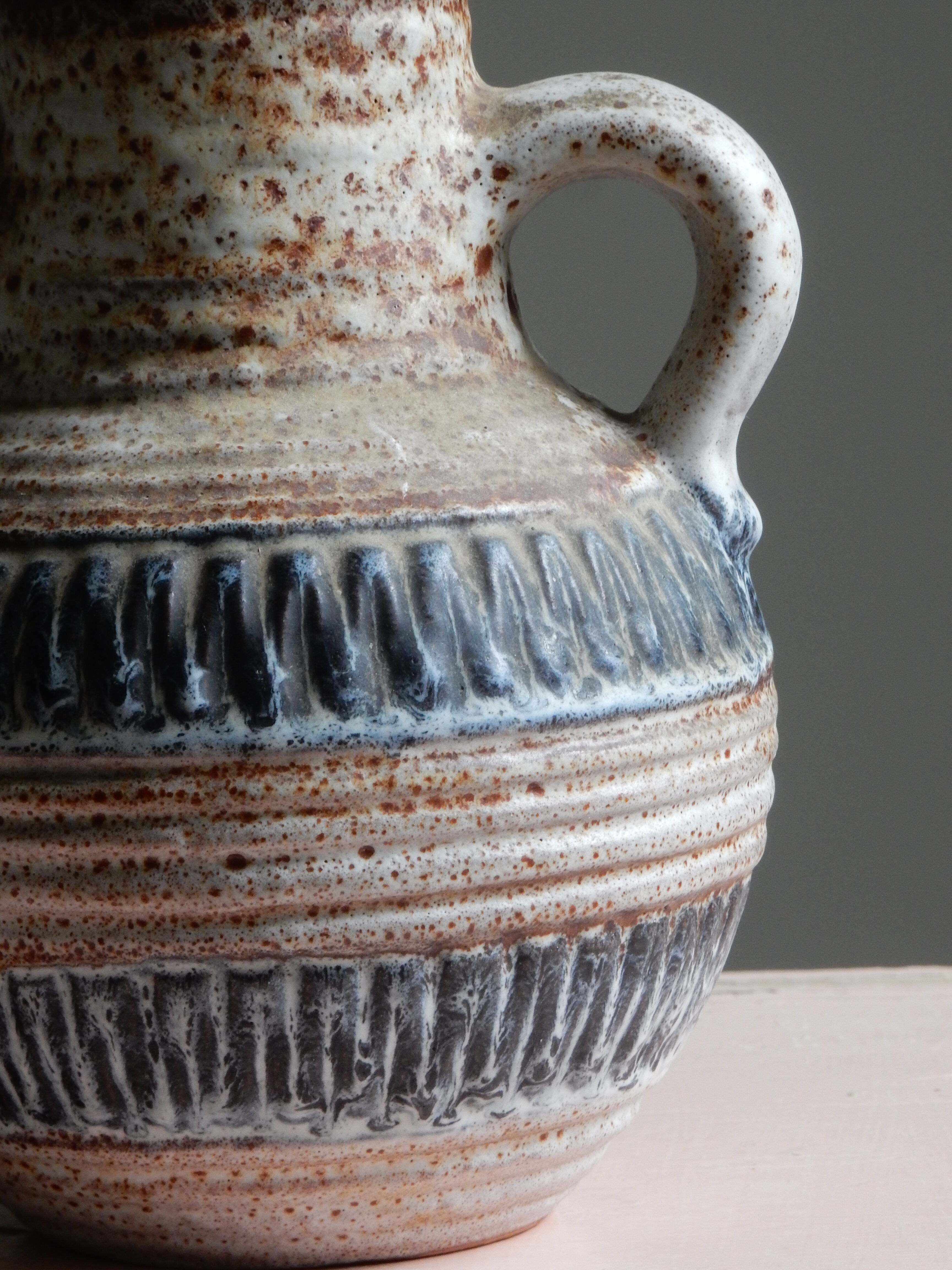 W Germany ceramic vase from the 1960s