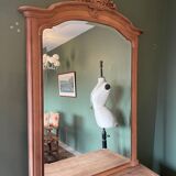 Rocaille style mirror, airbrushed