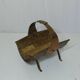 Brass Magazine Rack, 40s