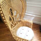 Emmanuelle armchair peacock model