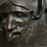 Relief en bronze XIXème siècle