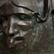 19th century bronze relief