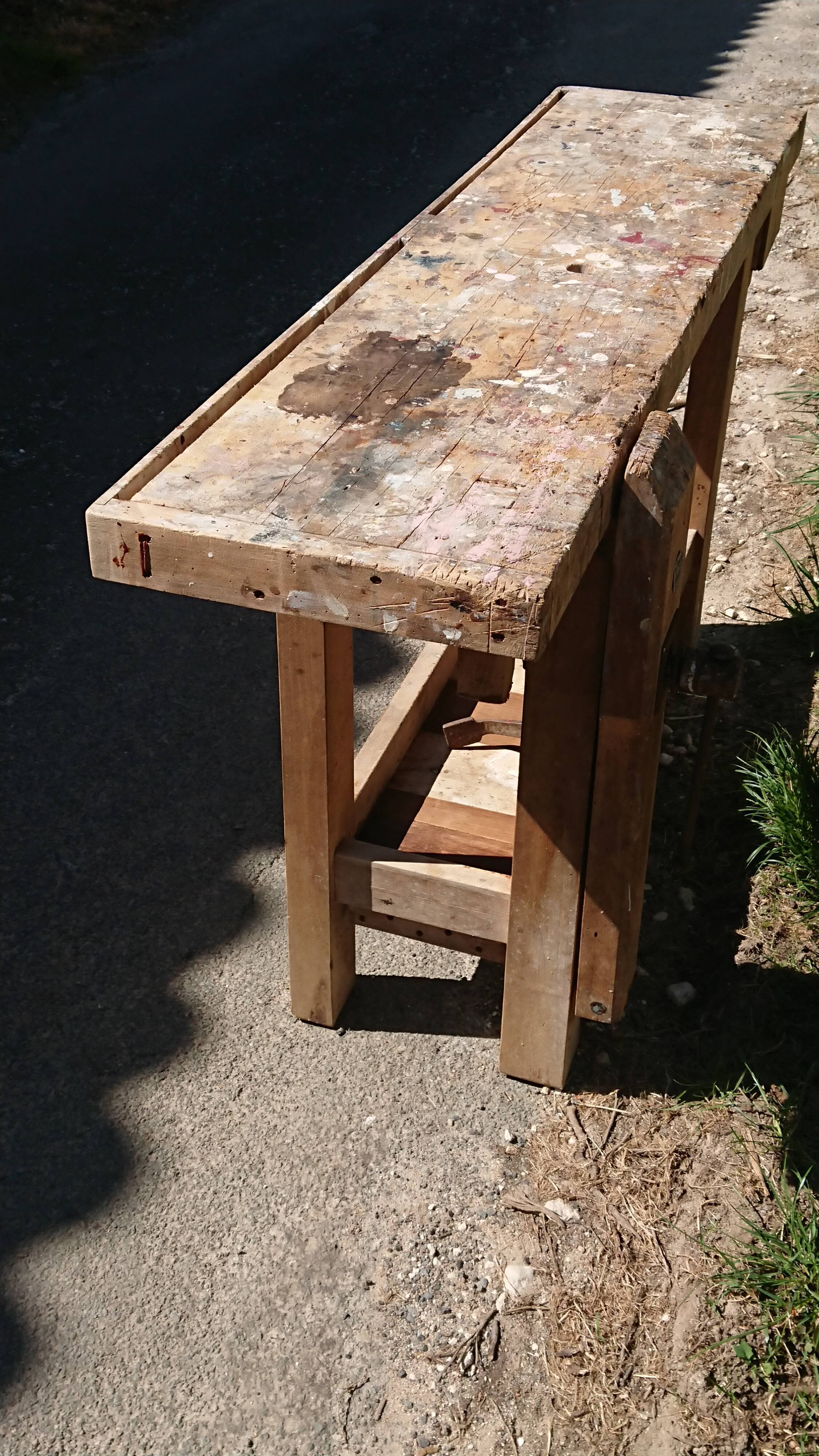 Built in raw wood with its press and valet - GRENAD