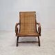 Colonial Style Carved Caned Plantation Chair