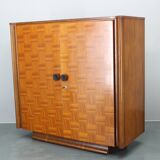 Armoire de rangement Jindrich Halabala des années 1940, Tchécoslovaquie