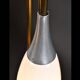 Lampadaire cascade en métal doré, années 1970