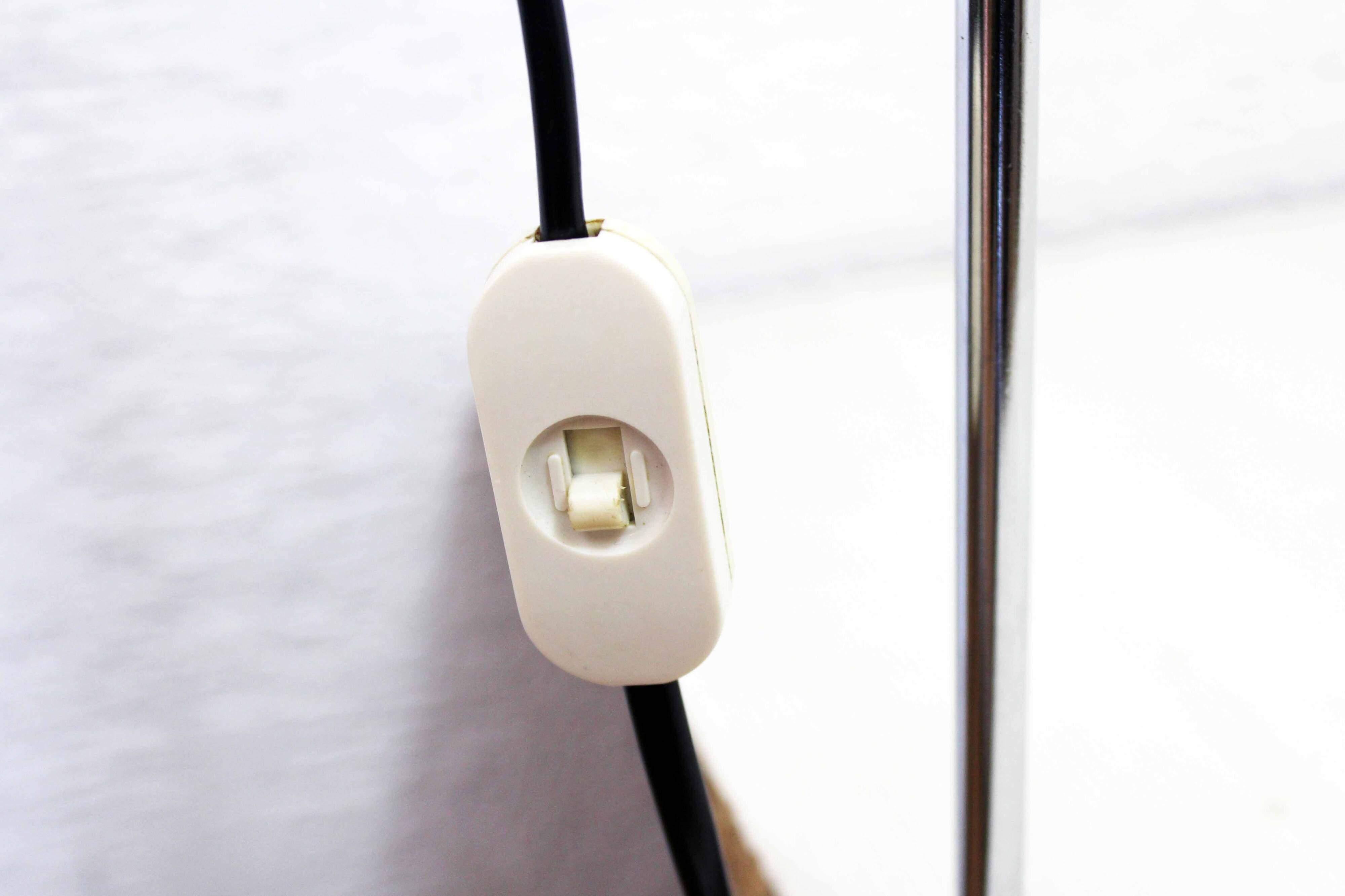 Orange vice lamp 1970