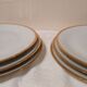 Lot 6 flat plates Limoges porcelain