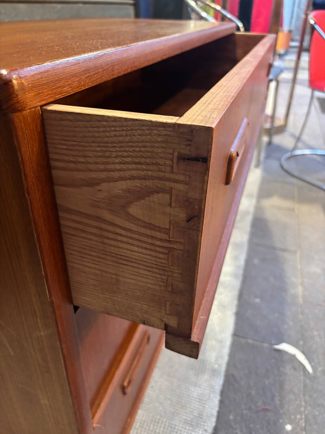 Scandinavian chest of drawers with 3 drawers, 1970s