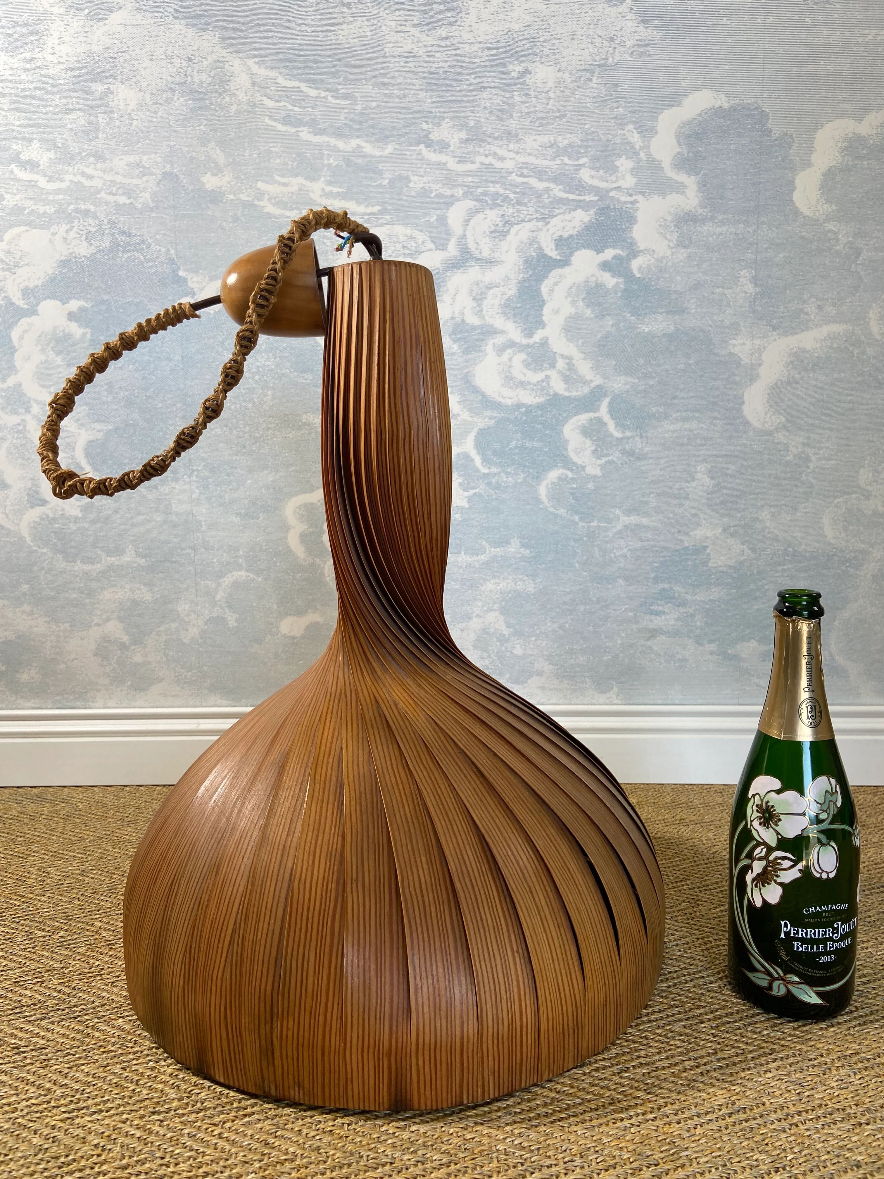 Spiral suspension by Hans-Agne Jakobsson, Sweden, 1960s.