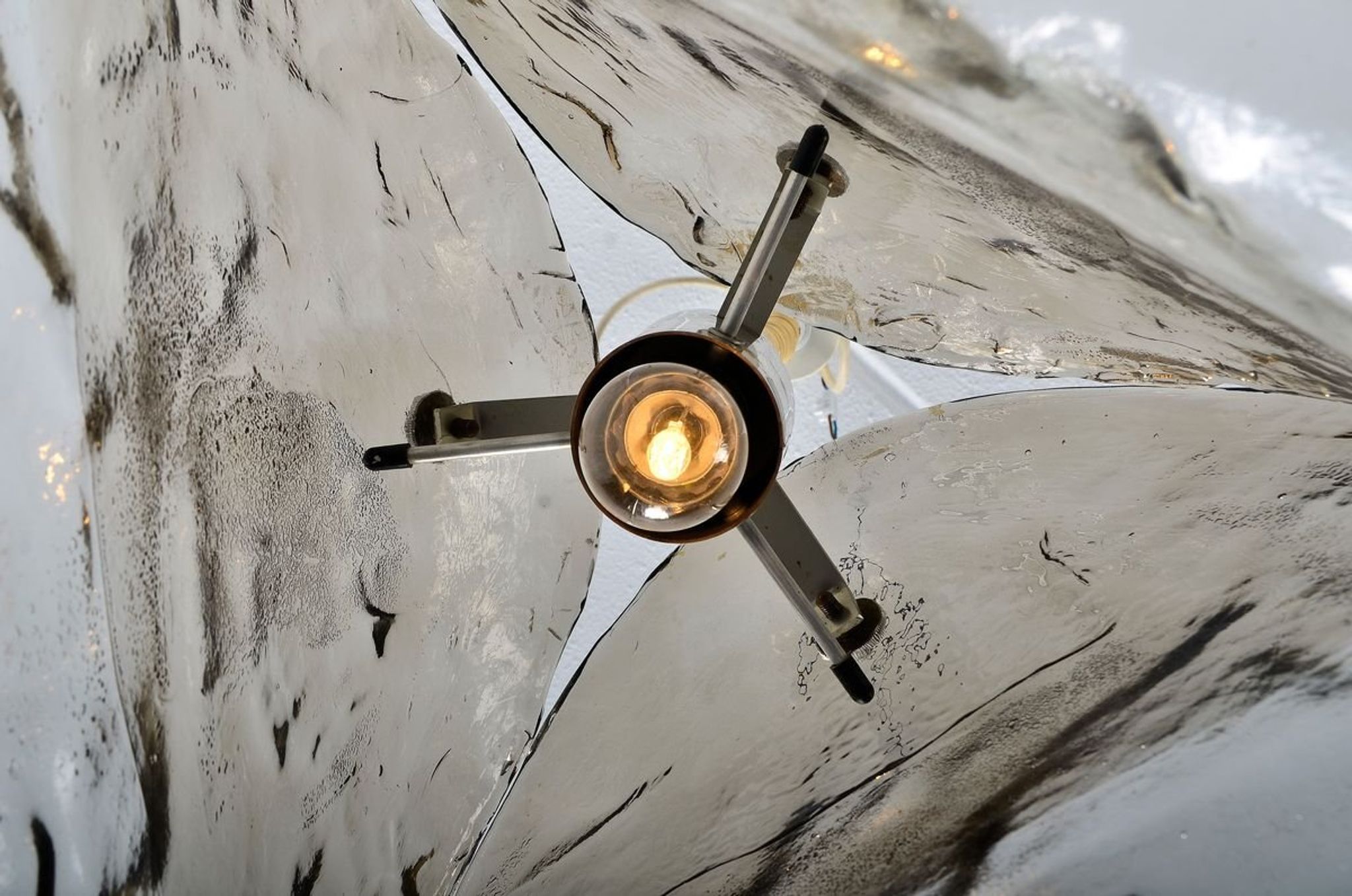 Murano glass ceiling light by JT Kalmar for Kalmar Franken KG 1960