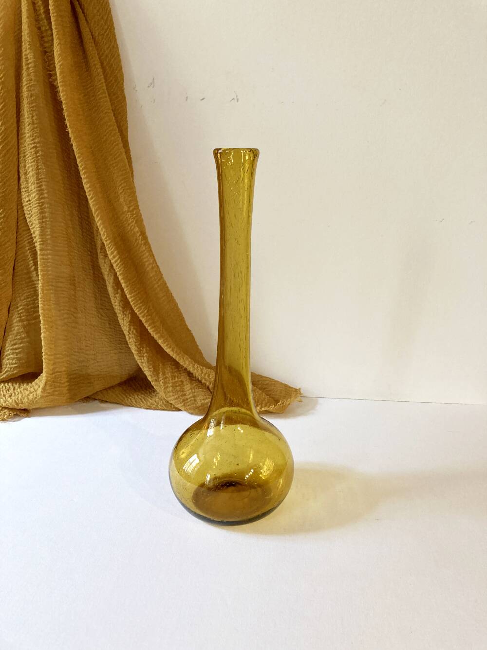 Biot bubble glass soliflore vase, 1950s