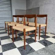 Set of 6 HW Klein chairs for Bramin