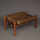 Inca Footstool Ottoman by Arne Norell for Arne Norell AB