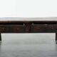 Table basse en bois de châtaignier du XVIIIe siècle d'Europe du Sud