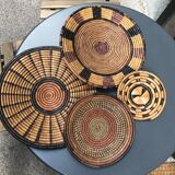 Vintage wall baskets Africa